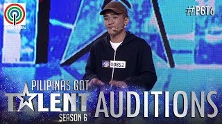 Pilipinas Got Talent 2018 Auditions Antonio Bathan Jr  Spoken Word Poetry [upl. by Lonnard]