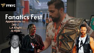 Fanatics Fest  JAYZ TRAVIS SCOTT L A KHIGHT fanaticsfest nfl [upl. by Elagibba946]