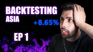 Backtesting  Estrategia para ASIA  Market Recap EP1 [upl. by Ahsar10]