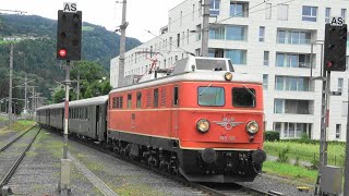 ProBahn Vorarlberg 1110505 amp Schlierenwagen als Premierenfahrt LochauHörbranz 🔁Bludenz [upl. by Vola]