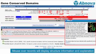 Gene Conserved Domains [upl. by Aibar]