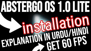 PhoenixOS Abstergo OS 10 Lite installation With Explanation in URDUHindi Stable Guaranteed 60 FPS [upl. by Rye]