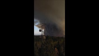 TimeLapse Video Shows Swirling Vortex Of Fire [upl. by Ailahs]