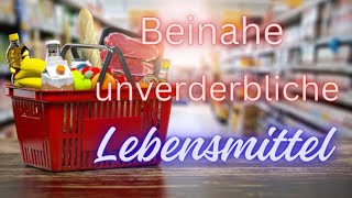 Krisenvorrat 5 Lebensmittel mit nahezu unbegrenzter Haltbarkeit  blackout prepping ww3 [upl. by Eihpos]