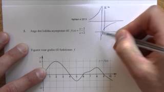 Matematik 4  Lösning av Nationella provet vt2013 del B [upl. by Bopp]