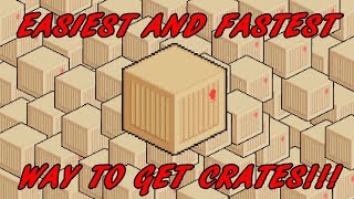 QUICKEST WAY TO GET CRATES FAST IN PIXEL CAR RACER [upl. by Housen377]