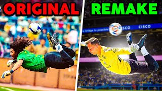 I Recreated These Legendary Goalkeeper Moments [upl. by Nosduh]