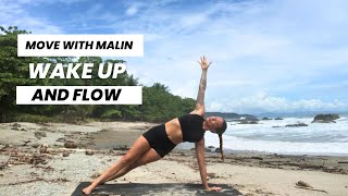 Ignite Your Morning Routine Wake Up and Flow Yoga on Costa Ricas Scenic Beaches [upl. by Truc]