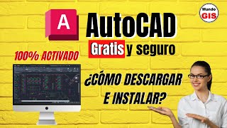 🔥Descarga e Instala AutoCAD 2024 GRATIS Activado Legal con Licencia Educativa [upl. by Hollingsworth]