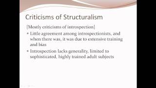 Structuralism [upl. by Tompkins]