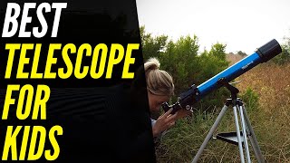 TOP 5 Best Telescope for Kids For 2022 [upl. by Ahsiemat]