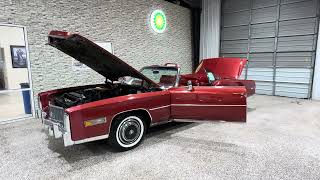 1976 Cadillac Eldorado Convertible with 296 ACTUAL MILES Interior Review [upl. by Adelaide]