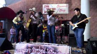 Lorettas Barbed Wire Band performing at El Paso Texas Southwestern International Rodeo [upl. by Errised]