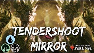 SULTAI Helm of the Host MTG Arena  Tendershoot Dryad Tribal Deck in M19 Standard [upl. by Salhcin]