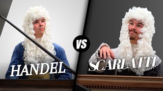 Handel vs Scarlatti Harpsichord Battle  Passacaglia in G minor [upl. by Itida]