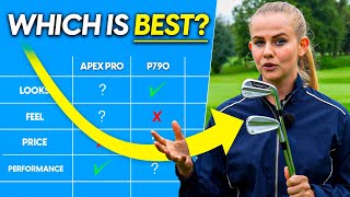 TAYLORMADE P790 VS CALLAWAY APEX PRO  indepth analysis [upl. by Jerz]