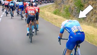 When you pace all day for your Sprinter and THIS happens  Critérium du Dauphiné Stage 1 2022 [upl. by Nahsin]