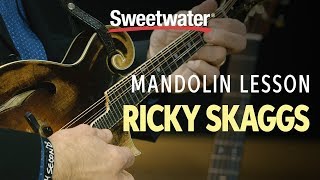 Ricky Skaggs Mandolin Lesson [upl. by Hsoj976]