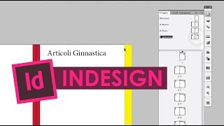 Tutorial InDesign in Italiano  Le pagine mastro  Video 02 [upl. by Kcirddet]