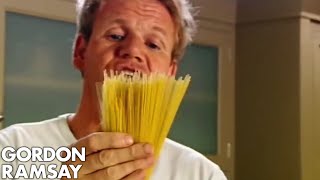 How To Cook The Perfect Pasta  Gordon Ramsay [upl. by Tunk]