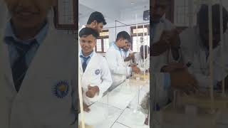 Naoh sodium hydroxide solution experimentPharmaceutical analysis labmyfirstdayofcollege [upl. by Zined]