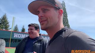 Oregon State Baseball HC Mitch Canham Previews Stanford amp MORE [upl. by Llig]