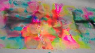 Dyeing fabric with Sharpies and alcohol filmed at the Houston Quilt Market 2010 [upl. by Wearing]