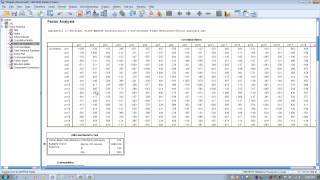 How to Use SPSS Factor Analysis Principal Component Analysis [upl. by Onaireves]