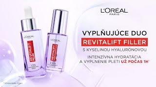 Revitalift Filler Vyplňujúce duo s kyselinou hyalurónovou [upl. by Lavery965]