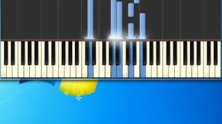 Genesis Ripples Synthesia Piano Piano Tutorial Synthesia [upl. by Ais]