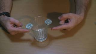 Coin amp Glass Trick [upl. by Doownil]