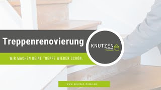 So funktioniert eine Treppenrenovierung von Knutzen Home [upl. by Anelyak]