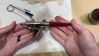 Using and Cleaning your Single Action Airbrush [upl. by Banerjee]