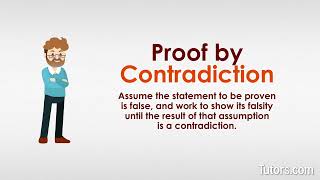 Proof by Contradiction  Definition Steps amp Examples [upl. by Laris912]