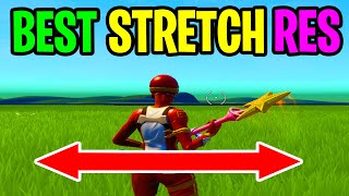 Top 5 Best Stretched Resolutions in Fortnite Chapter 4 Season 4  FPS Boost Res [upl. by Genet]