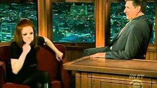 Shirley Manson  The Late Late Show with Craig Ferguson 20090212 [upl. by Lipson226]