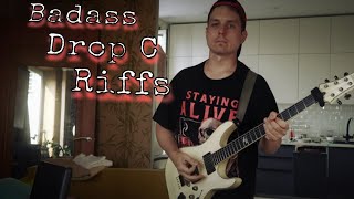 7 Badass Drop C Riffs [upl. by Nedrob]