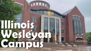 Illinois Wesleyan University  4K Campus Tour [upl. by Anaibaf465]