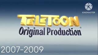 Teletoon Original Production Logo History [upl. by Vrablik610]