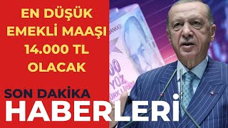 EMEKLİYE SEYYANEN ZAM  EN DÜŞÜK EMEKLİ MAAŞI 14000 TL OLACAK  2024 EMEKLİ MAAŞ ZAMMI SON DAKİKA [upl. by Weinstein757]