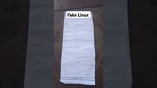 Linux is fake phone error [upl. by Ahsemad]