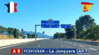 France amp Spain FE A9AP7 Perpignan  La Jonquera [upl. by Atiuqehc]