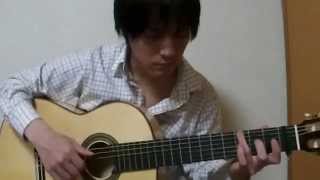 With guitar tab to U Bank BandsalyuMrchildren solo guitar cover chord TANAKA YOSHINORI 田中佳憲 [upl. by Tobye823]