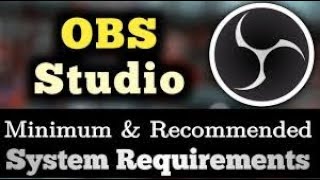 PC OBS Software System Requirements For Minimum amp Recommended 2025👍🔥 [upl. by Col335]