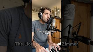 The Lion King Le Roi Lion  Hans Zimmer Alexis Carlier Cover Reflections of Mufasa singing [upl. by Marx993]