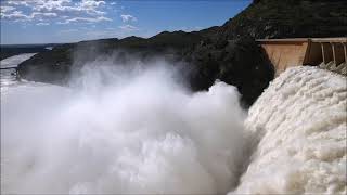 The Vanderkloof Dam is South Africas secondlargest dam with the highest dam wall of 108m [upl. by Aenert395]