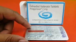 Progynova 2 mg Tablet  Estradiol Valerate tablets [upl. by Radloff]