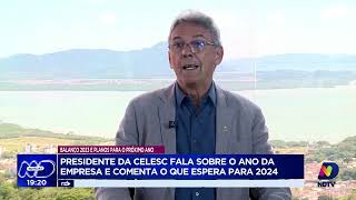 Presidente da Celesc analisa 2023 e revela planos promissores para 2024 [upl. by Brooking]