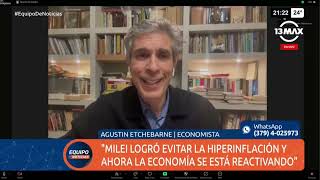 ¿Está comenzando el efecto rebote en la economía Argentina charlamos con Agustín Etchebarne [upl. by Einnod]