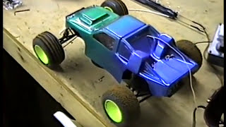 Vintage Behind the Scenes TV Commercial Filming RC Radio Control Car Hobby Shop Track 110th Scale [upl. by Schiff315]